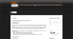 Desktop Screenshot of mkstal.pl